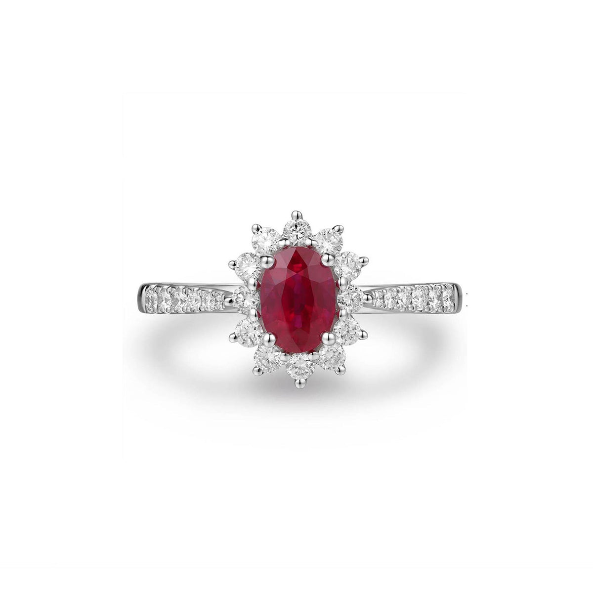 Ruby Diamond Ring - RRRTJ00158