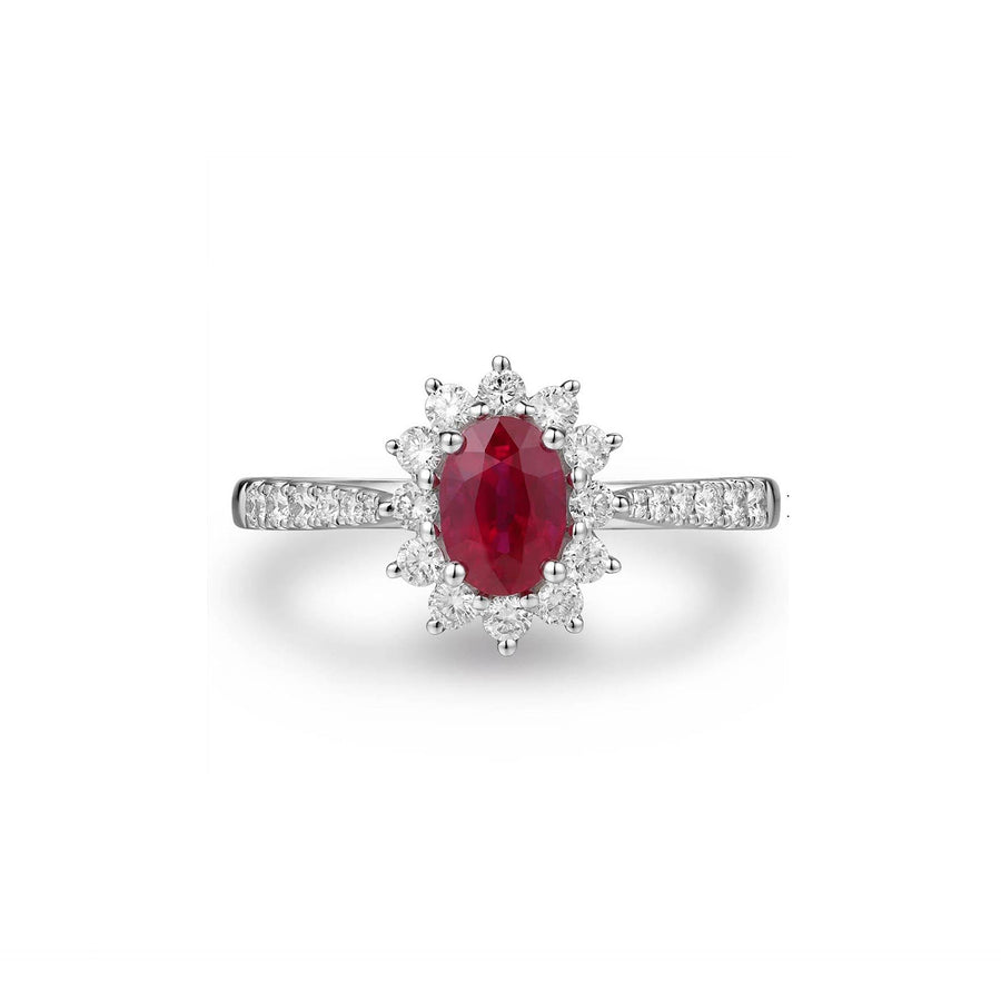 Ruby Diamond Ring - RRRTJ00158