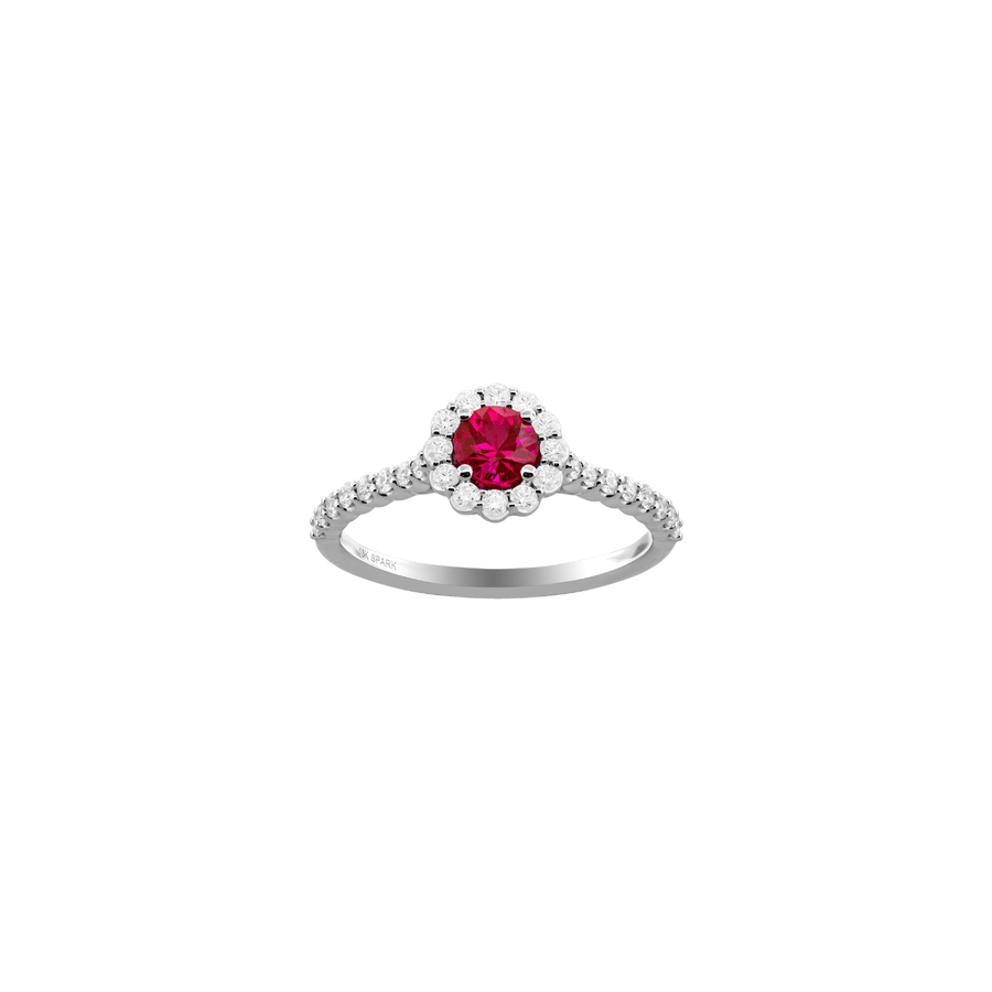 Ruby Diamond Ring RRSPK00125