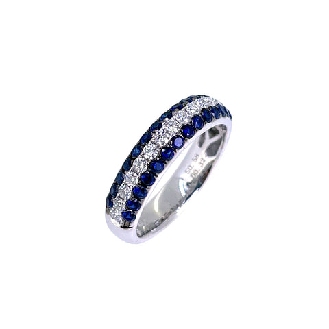 Sapphire Diamond Band-Sapphire Diamond Band - SRTIJ02017