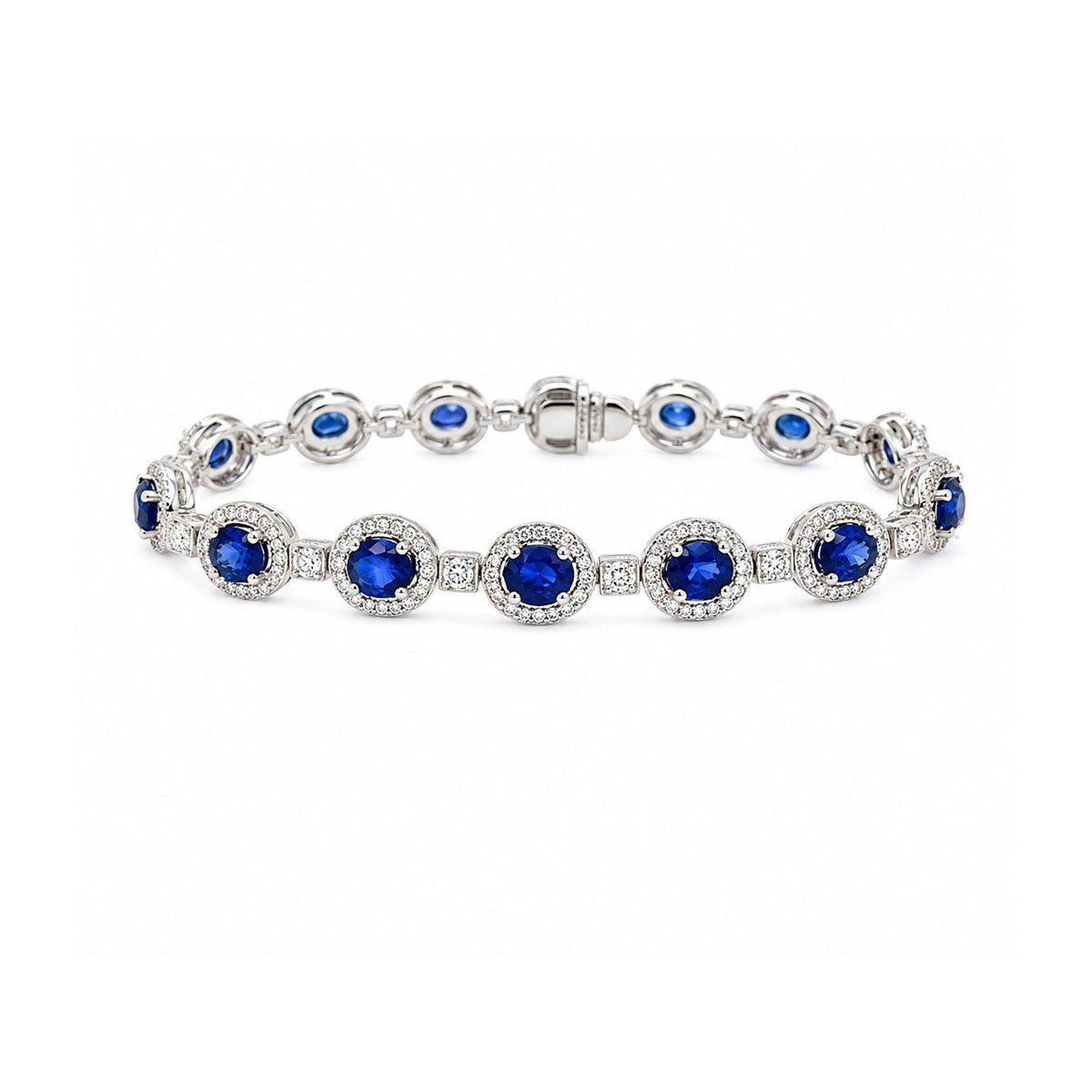 Sapphire Diamond Bracelet