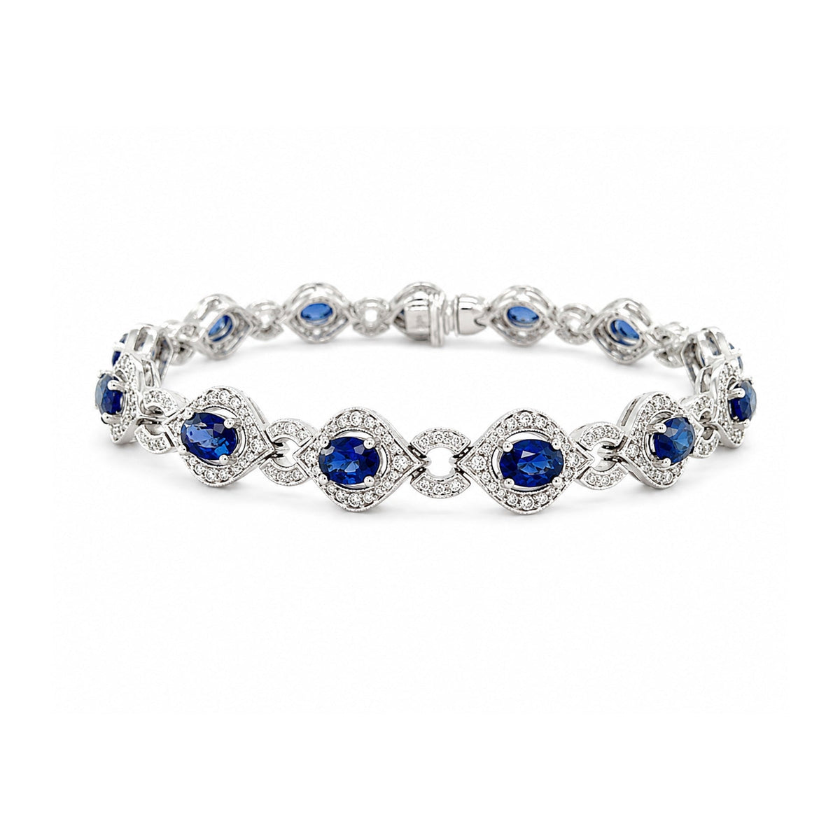 Sapphire Diamond Bracelet