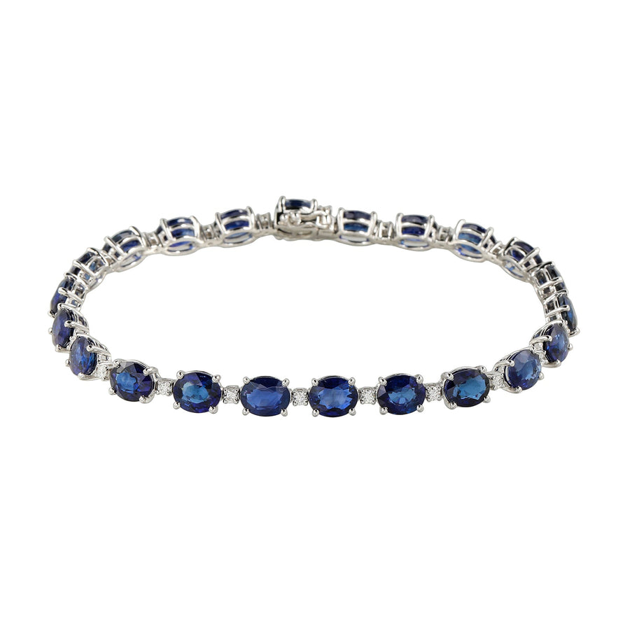 Sapphire Diamond Bracelet - SBNEL00141