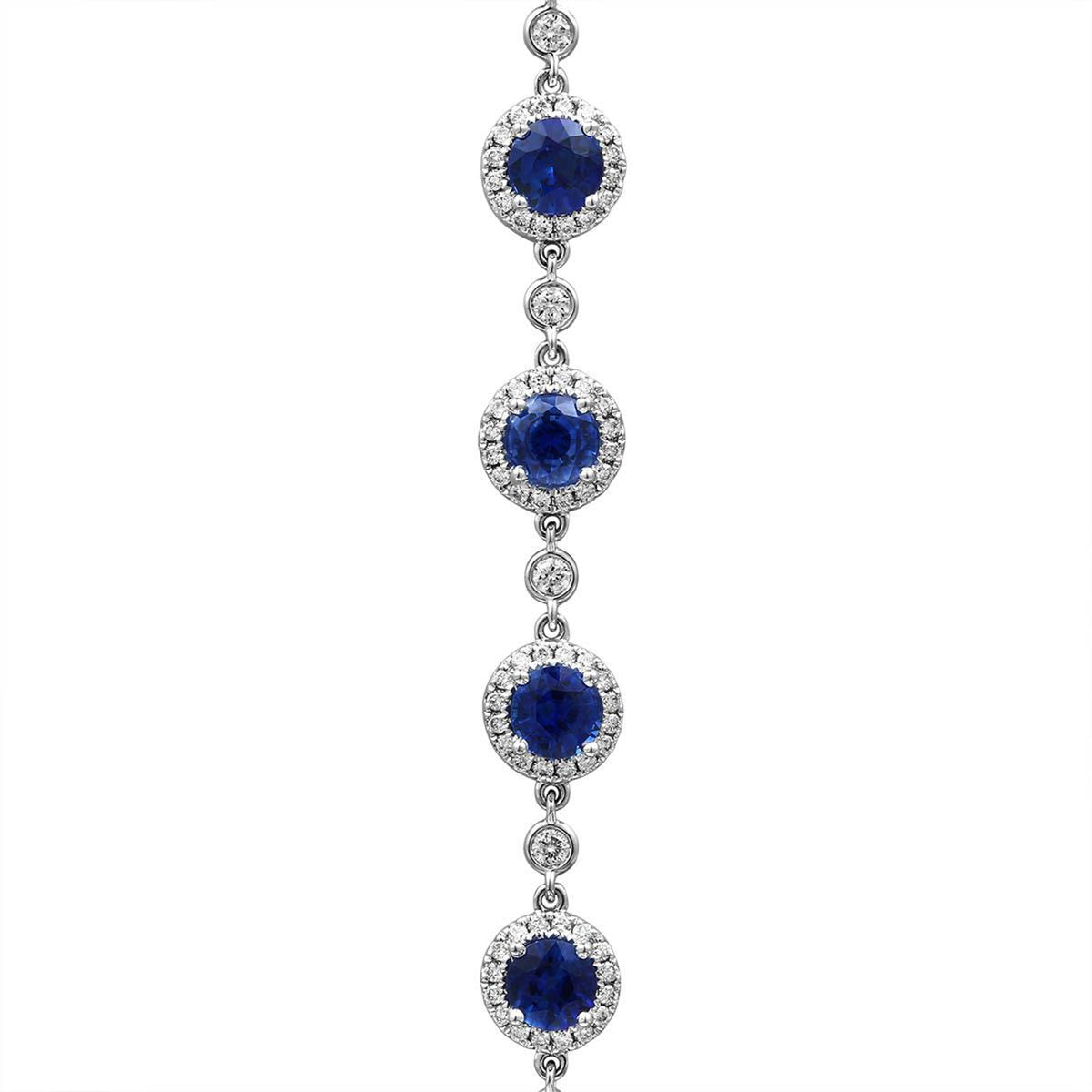 Sapphire Diamond Bracelet - SBRTJ00046
