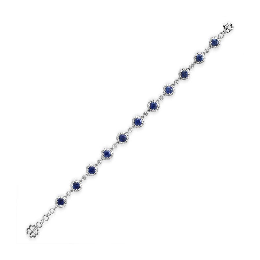 Sapphire Diamond Bracelet - SBRTJ00046