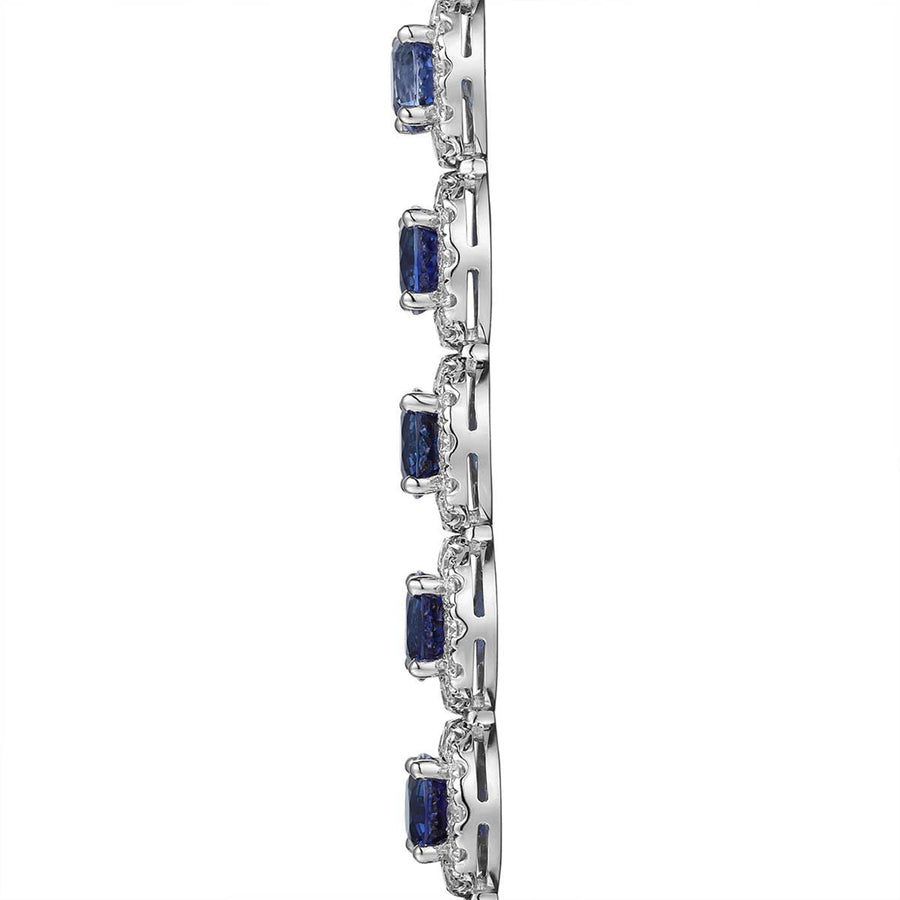 Sapphire Diamond Bracelet - SBRTJ00055