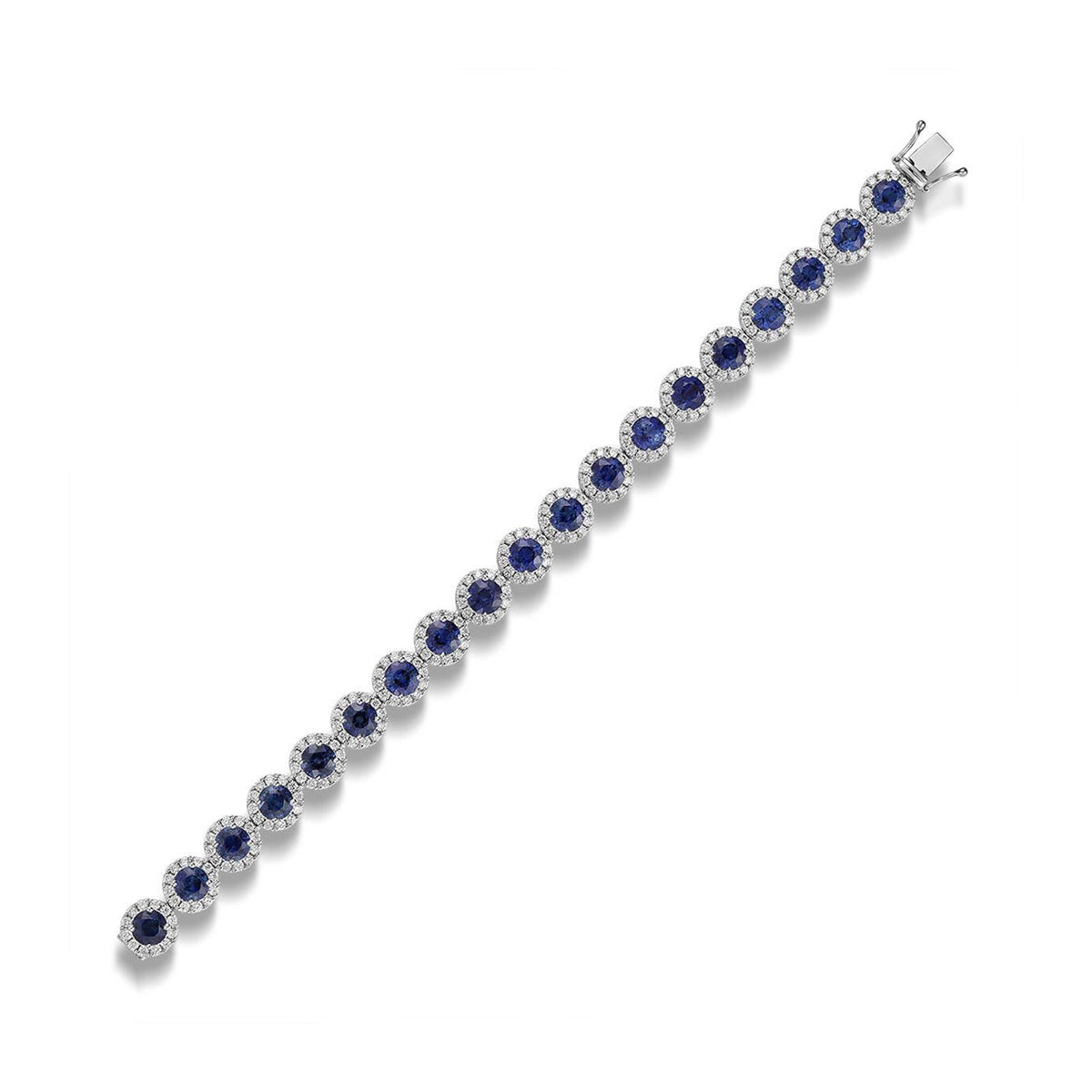 Sapphire Diamond Bracelet - SBRTJ00055