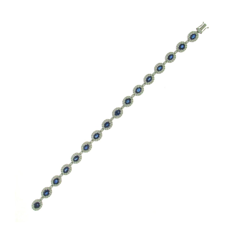 Sapphire Diamond Bracelet - SBRTJ00064