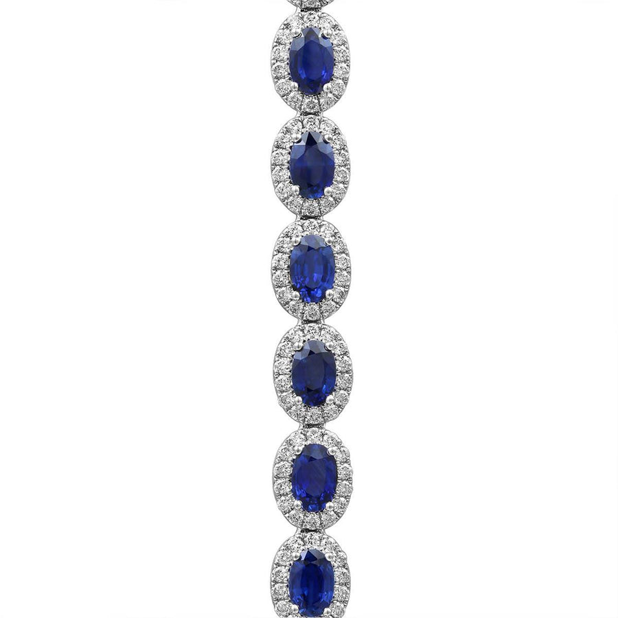 Sapphire Diamond Bracelet - SBRTJ00073