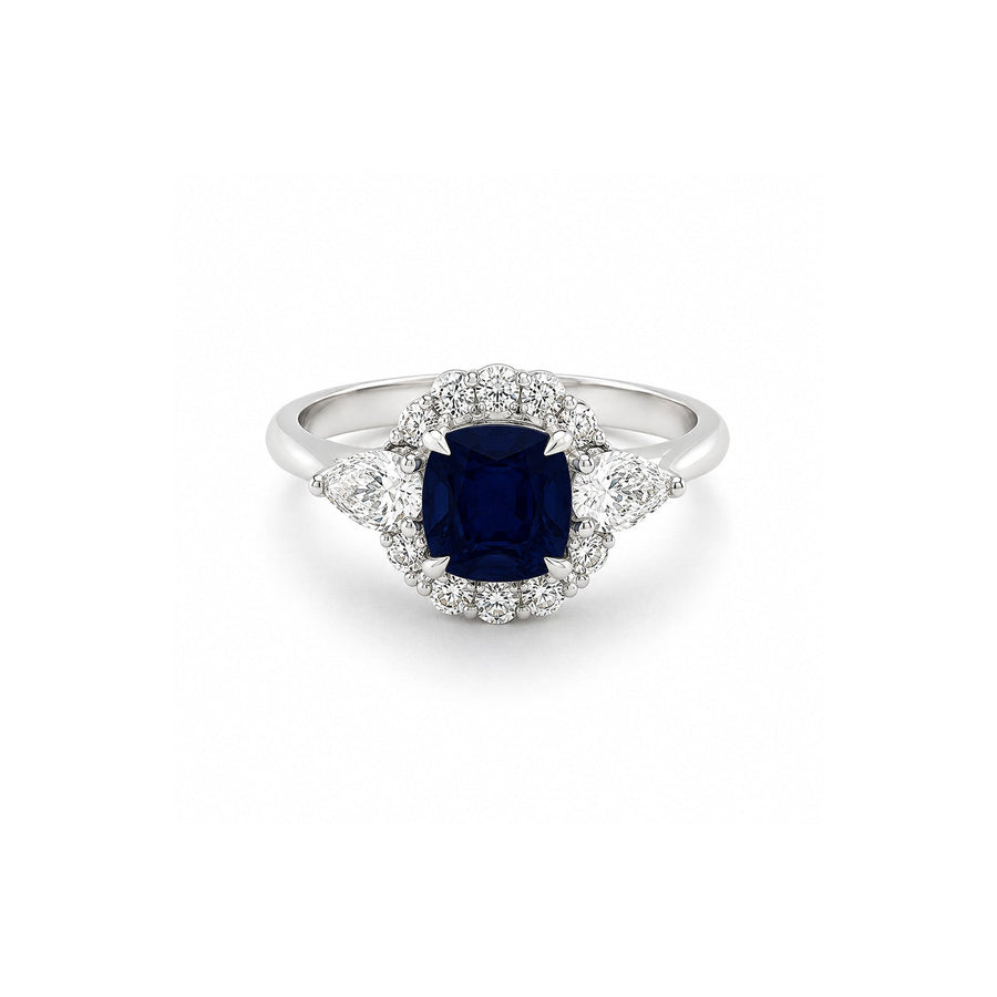 Sapphire Diamond Ring