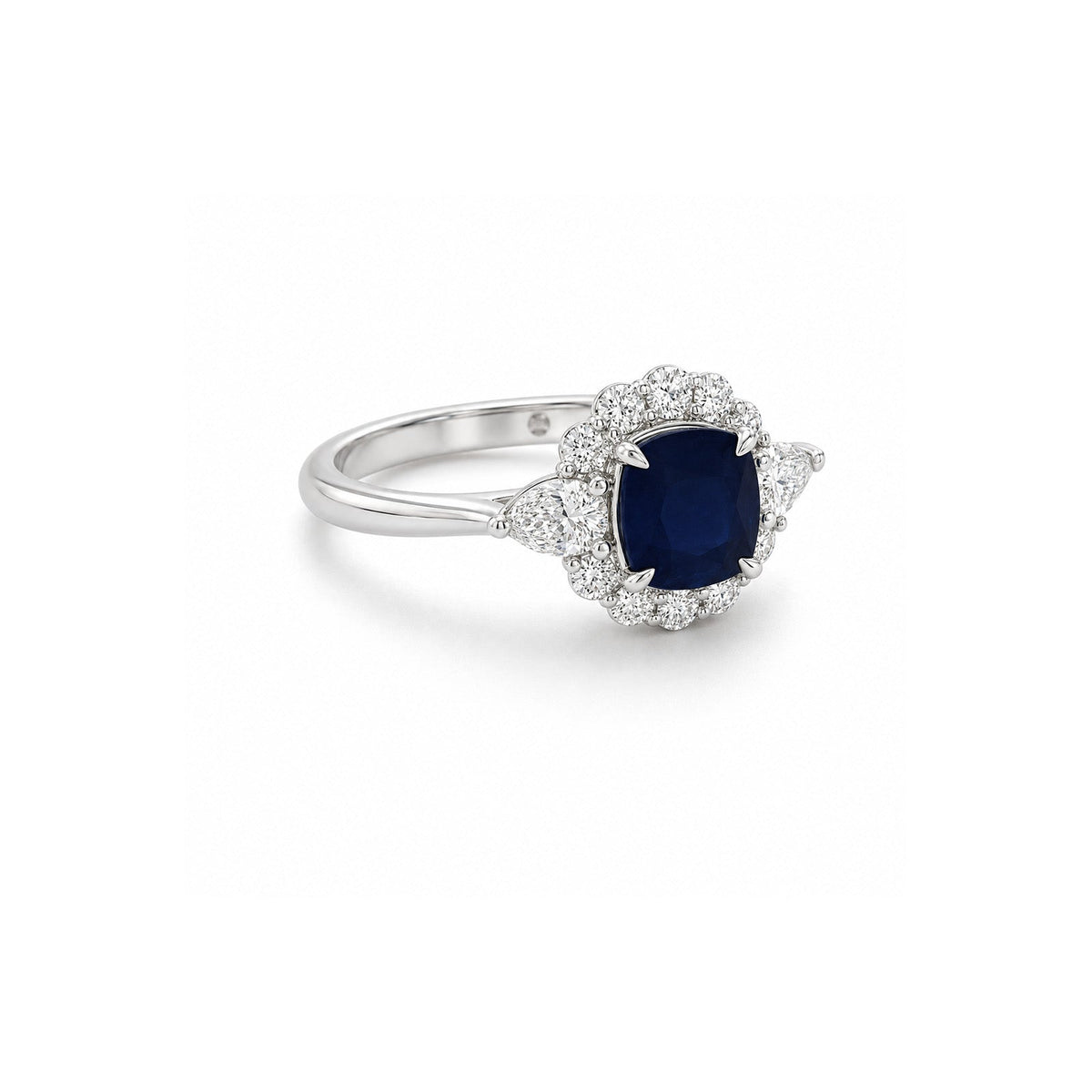 Sapphire Diamond Ring