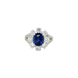 Sapphire Diamond Ring-Sapphire Diamond Ring - SRTIJ02259