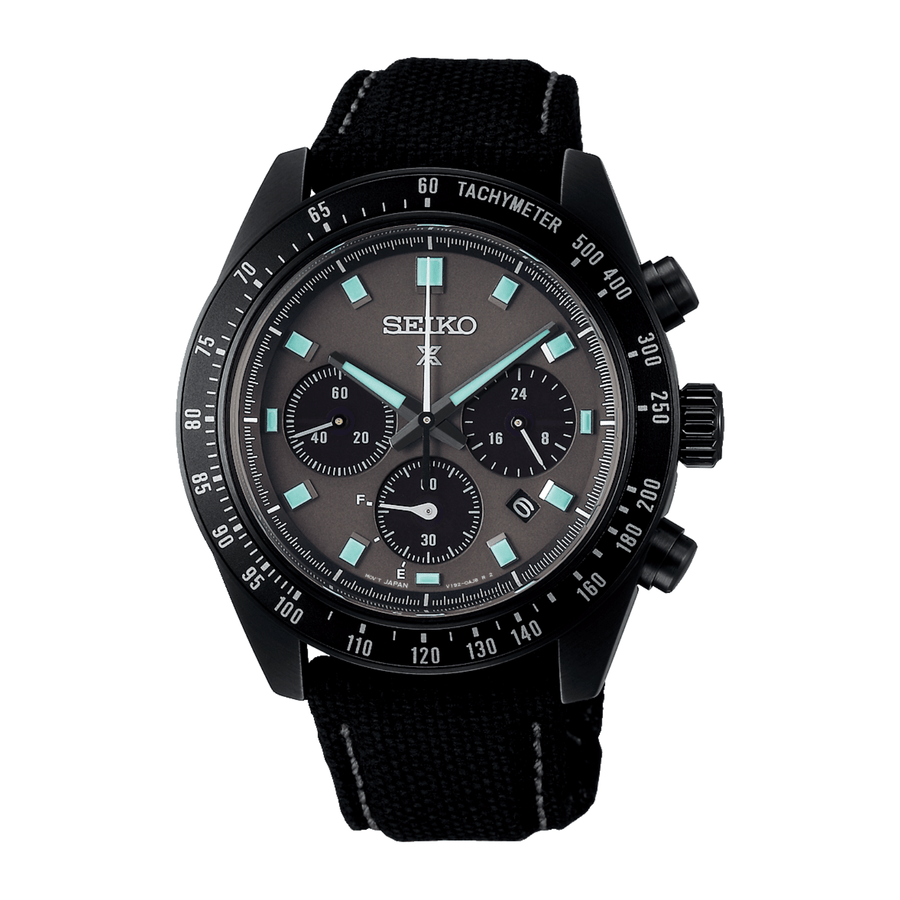 Seiko Prospex Black Series Speedtimer Solar Chronograph SSC923 - SSC923