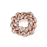 SHAY Diamond Baguette Essential Link Ring-SHAY Diamond Baguette Essential Link Ring - SR99 - RG