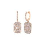 SHAY Diamond Pave Baguette Drop Earrings-SHAY Diamond Pave Baguette Drop Earrings - SE33 - DIA - RG