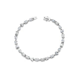 SHAY Mini Mixed Diamond Tennis Bracelet-SHAY Mini Mixed Diamond Tennis Bracelet - SB451 - WG