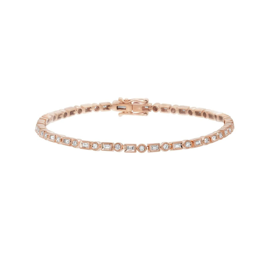 Shy Creation Diamond Baguette Bracelet 0.98 CT - SC55009073