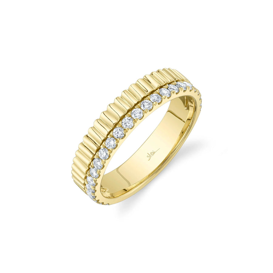 Shy Creation Diamond Band 0.42 CT - SC22009151Z