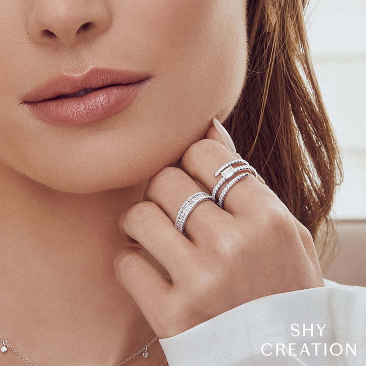 Shy Creation Diamond Band - SC55004917