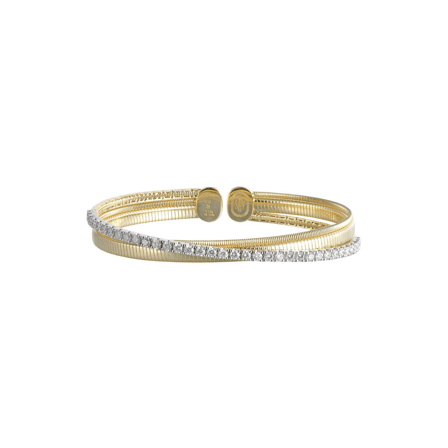 Shy Creation Diamond Bangle 0.1.21CT B22001587ZS