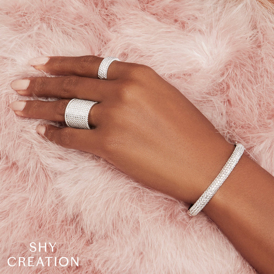 Shy Creation Diamond Bangle - SC22002305