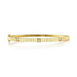 Shy Creation Diamond Bangle-Shy Creation Diamond Bangle - SC22009466ZS - Shy Creation Diamond Bangle in 14 karat yellow gold with diamonds totaling 0.16 carats.