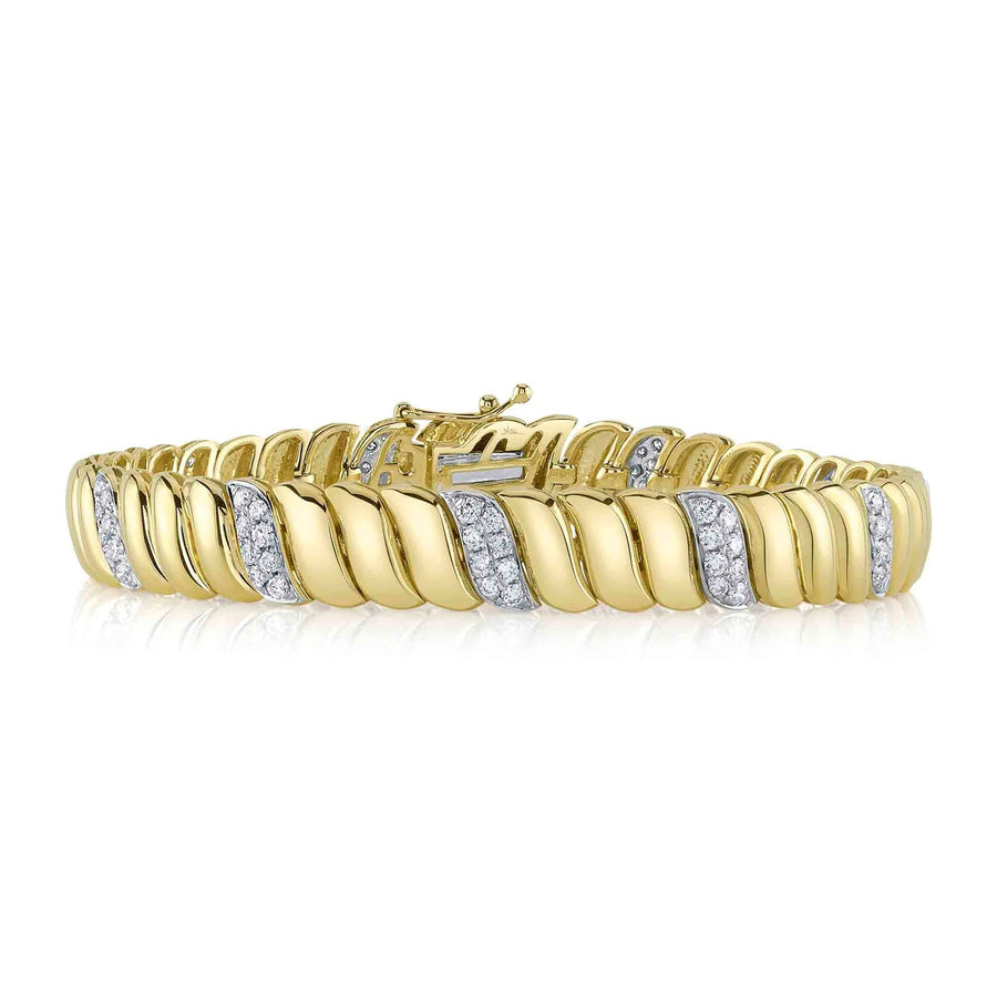 Shy Creation Diamond Bracelet 1.48 CT - SC22009302RD