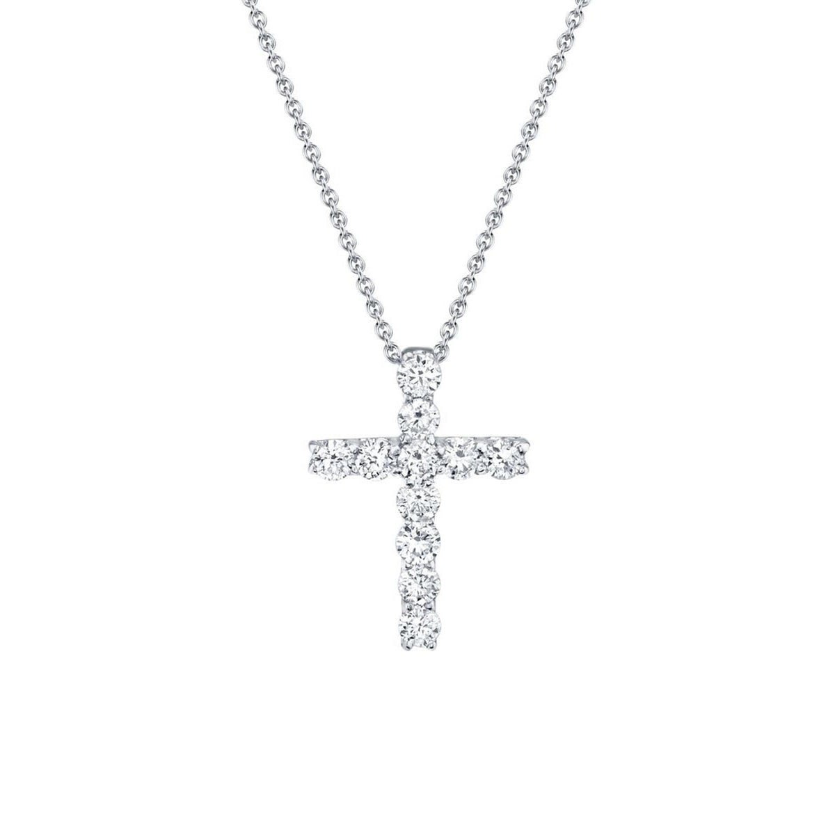 Shy Creation Diamond Cross Necklace - SC37215286