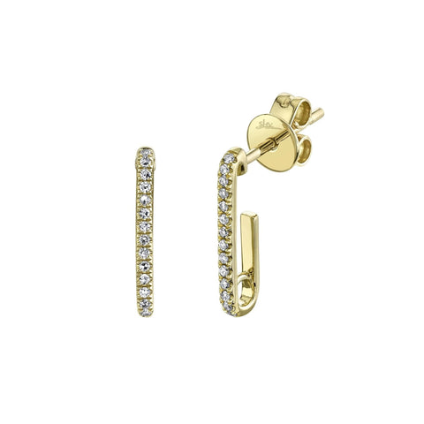 Shy Creation Diamond Earrings 0.08 CT-Shy Creation Diamond Earrings 0.08 CT - SC55011204