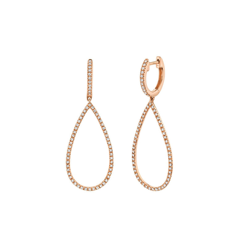 Shy Creation Diamond Earrings 0.40 CT-Shy Creation Diamond Earrings 0.40 CT - SC22003283V2