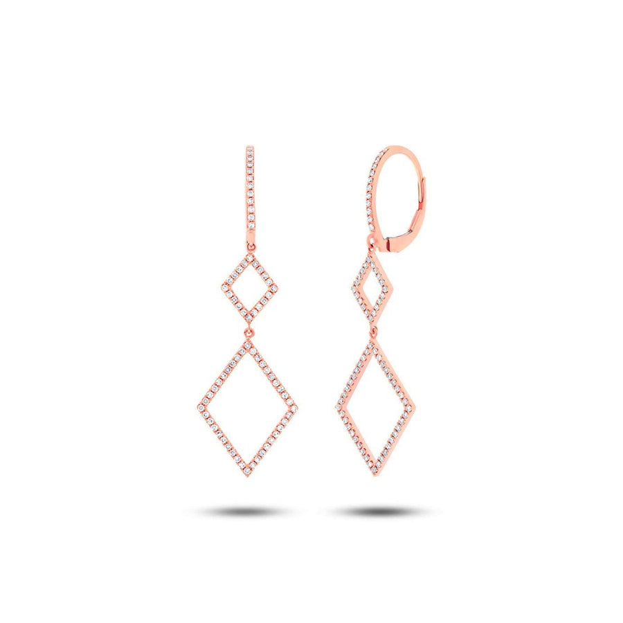 Shy Creation Diamond Earrings 0.44 CT - SC55002711