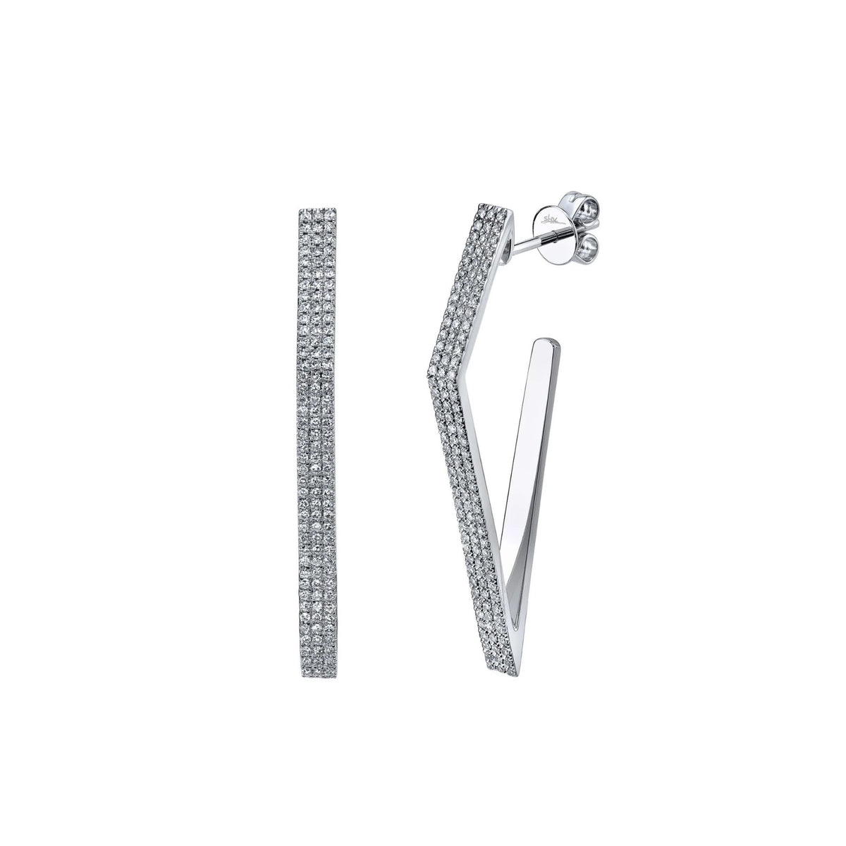 Shy Creation Diamond Earrings 0.63 CT - SC55003059V3