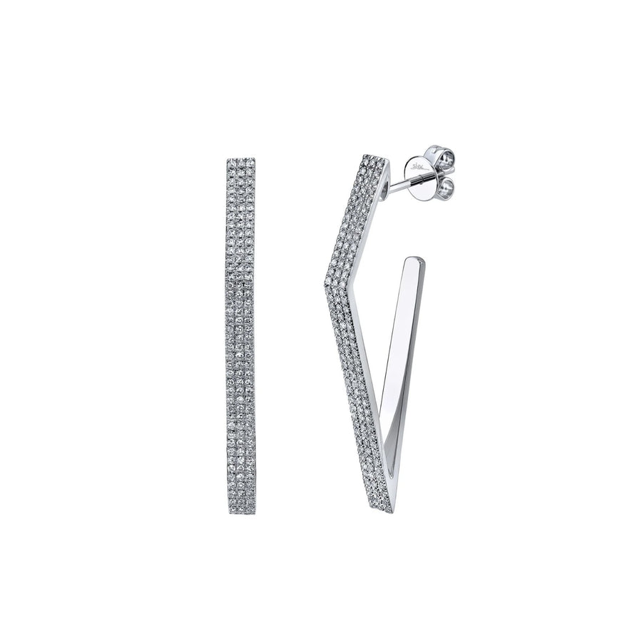 Shy Creation Diamond Earrings 0.63 CT - SC55003059V3