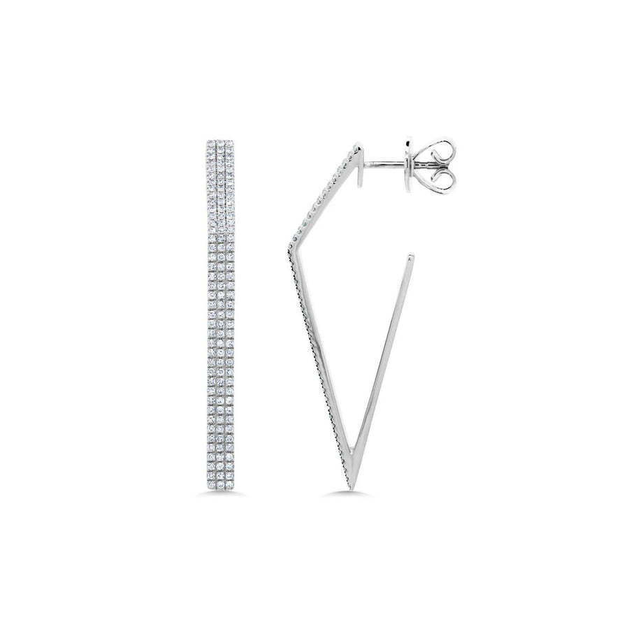 Shy Creation Diamond Earrings 0.63 CT - SC55003059V3