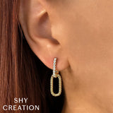 Shy Creation Diamond Earrings - SC55024992