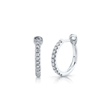 Shy Creation Diamond Hoop Earrings 0.26 CT-Shy Creation Diamond Hoop Earrings 0.26 CT - SC22005536