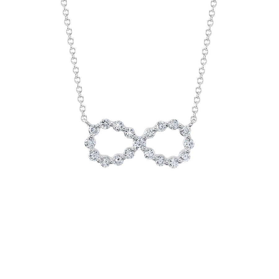 Shy Creation Diamond Infinity Necklace 0.44 CT - SC55022862