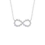 Shy Creation Diamond Infinity Necklace 0.44 CT-Shy Creation Diamond Infinity Necklace 0.44 CT - SC55022862