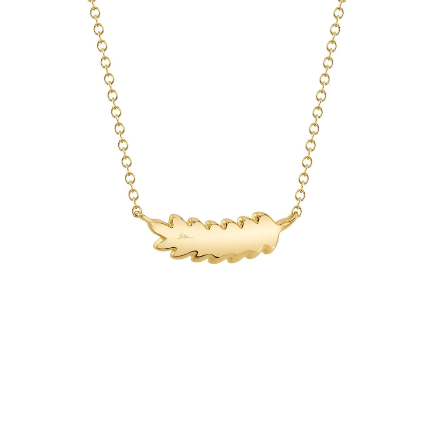 Shy Creation Diamond Leaf Necklace 0.08CT - SC55024209