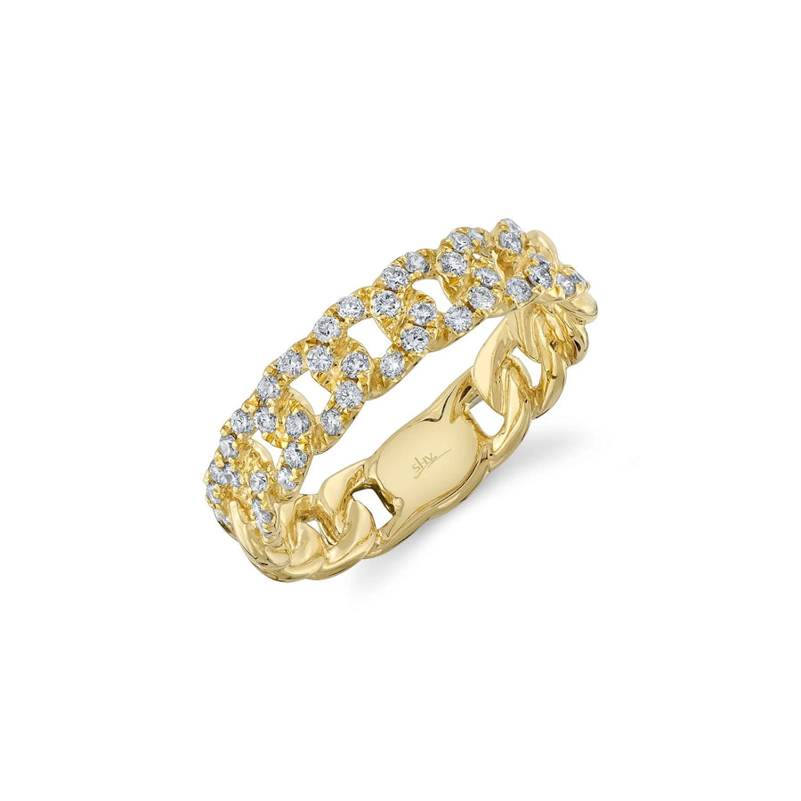 Shy Creation Diamond Link Ring 0.41 CT - SC55022521