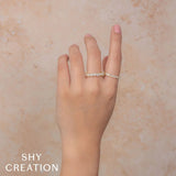 Shy Creation Diamond Marquise Pear Icy Ring 1.07CT-Shy Creation Diamond Marquise Pear Icy Ring 1.07CT SC55029224