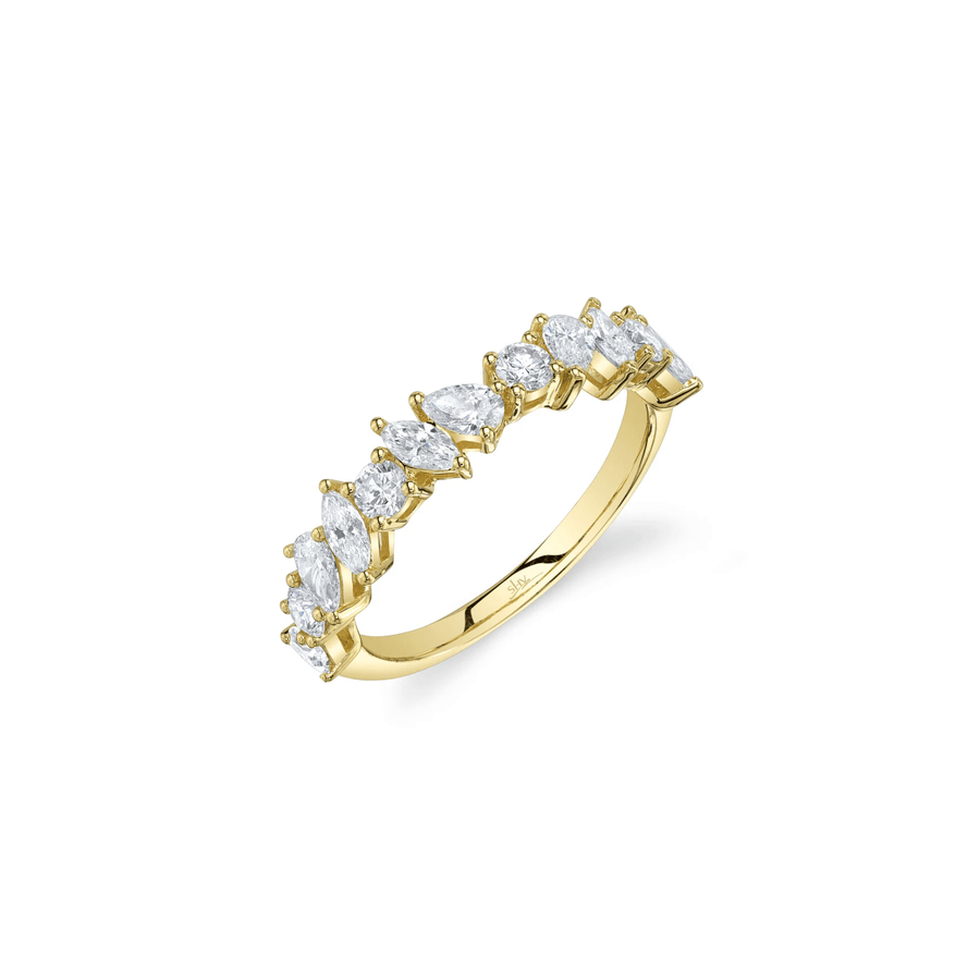 Shy Creation Diamond Marquise Pear Icy Ring 1.07CT SC55029224