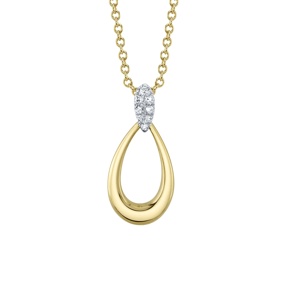 Shy Creation Diamond Necklace 0.03 CT - SC22009347