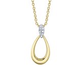 Shy Creation Diamond Necklace 0.03 CT-Shy Creation Diamond Necklace 0.03 CT - SC22009347