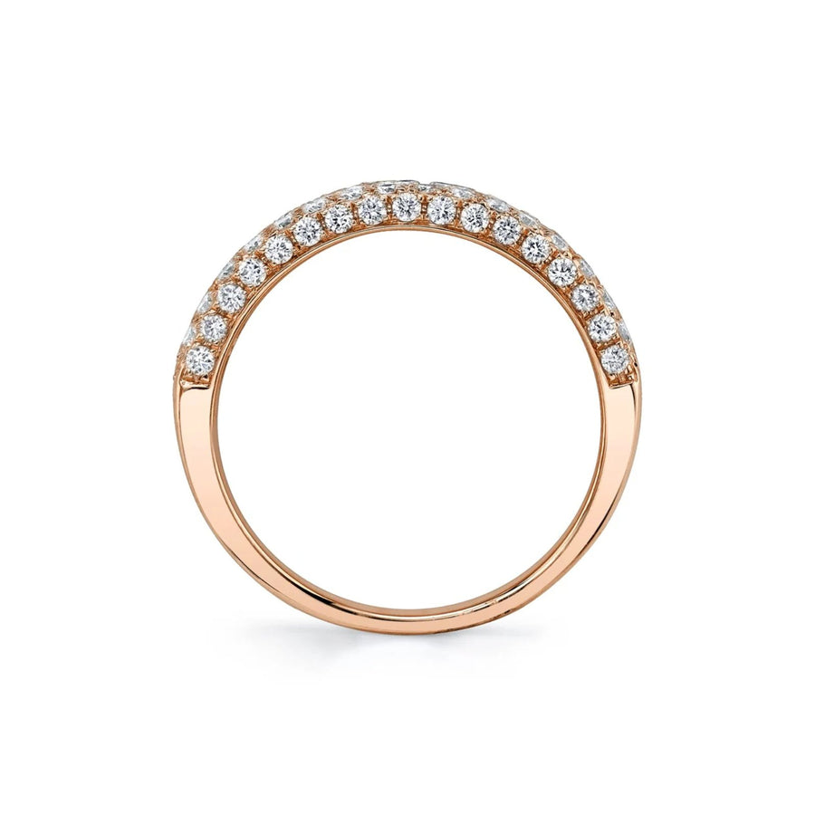 Shy Creation Diamond Pave Band 1.32 CT - SC28023448
