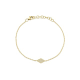 Shy Creation Diamond Pave Diamond Shape Bracelet 0.06 CT-Shy Creation Diamond Pave Diamond Shape Bracelet 0.06 CT - SC55002980