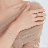 Shy Creation Diamond Pave Diamond Shape Bracelet 0.06 CT-Shy Creation Diamond Pave Diamond Shape Bracelet 0.06 CT - SC55002980