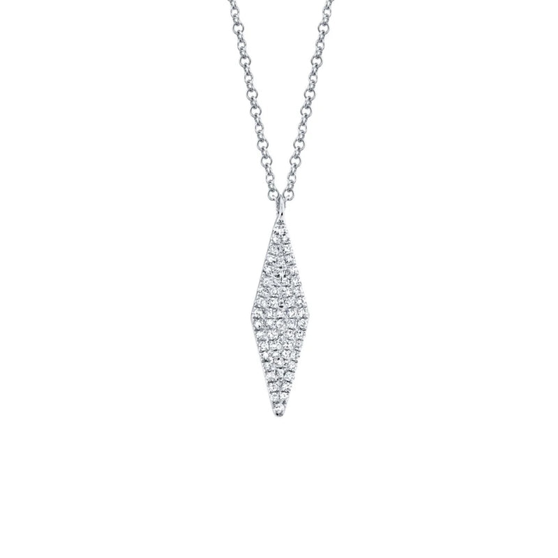 Shy Creation Diamond Pave Necklace 0.17 CT-Shy Creation Diamond Pave Necklace 0.17CT SC55001716