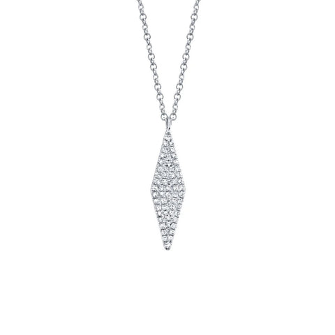 Shy Creation Diamond Pave Necklace 0.17CT-Shy Creation Diamond Pave Necklace 0.17CT SC55001716