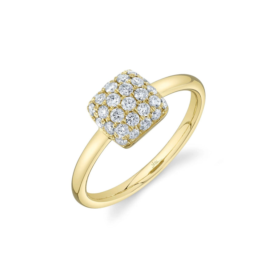 Shy Creation Diamond Pave Ring 0.53 CT - SC22008701